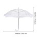 PANDA PANZOU White Lace Umbrella – Elegant Bridal Umbrella for Weddings – Vintage Lace Design, Perfect for Photoshoots & Celebrations